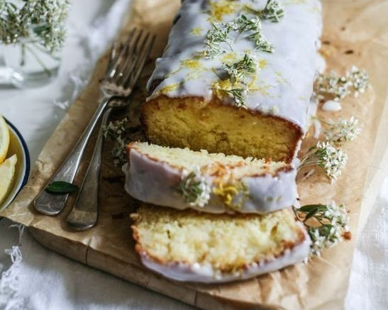 Native Eating: Finger Lime & Lemon Syrup Cake