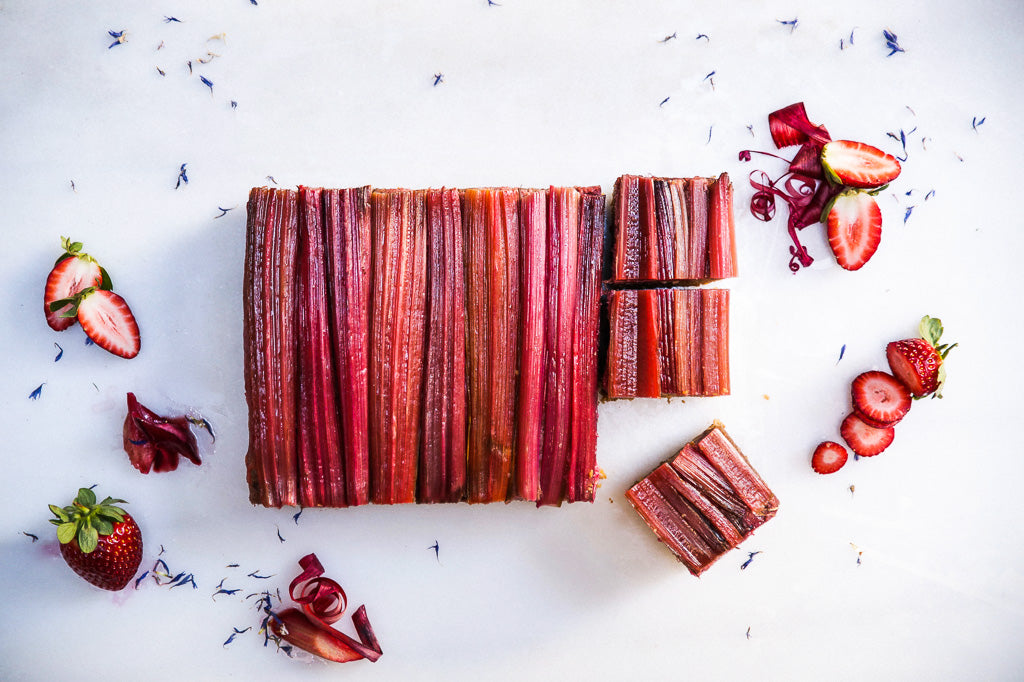 RHUBARB KAKADU PLUM BLONDIE