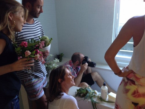 BEHIND THE SCENES AT OUR AUSTRALIAN BOTANICALS PHOTOSHOOT
